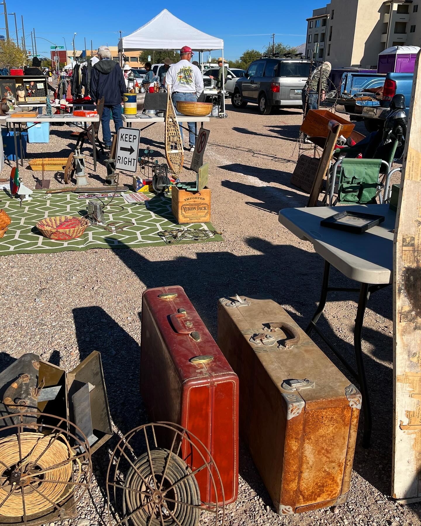 antiques for sale in the sun